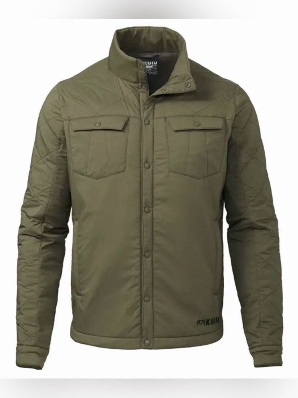 KUIU BaseCamp Insulated Snap Shirt Olive